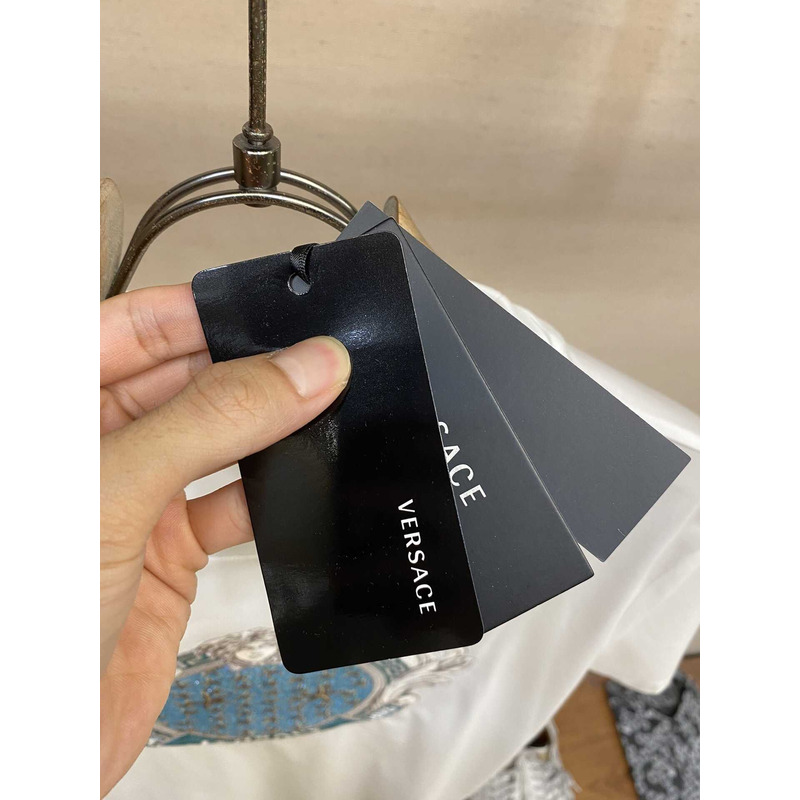 Versace Crystal Starfish Blason T-shirt White