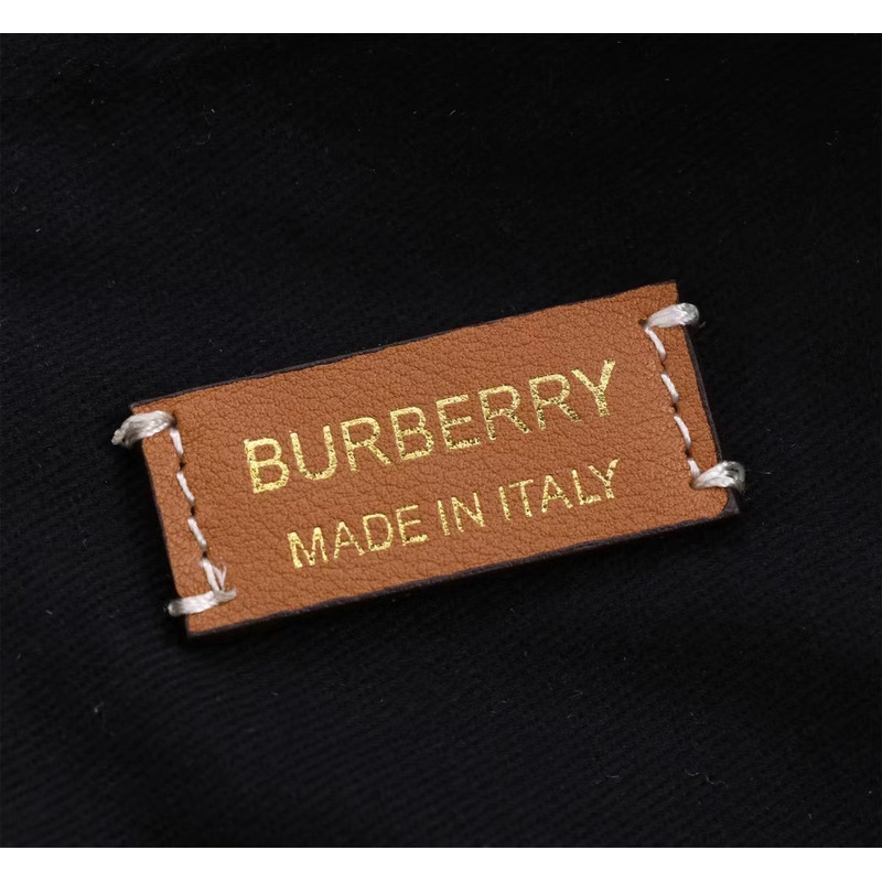 B**rry medium check bowling bag beige