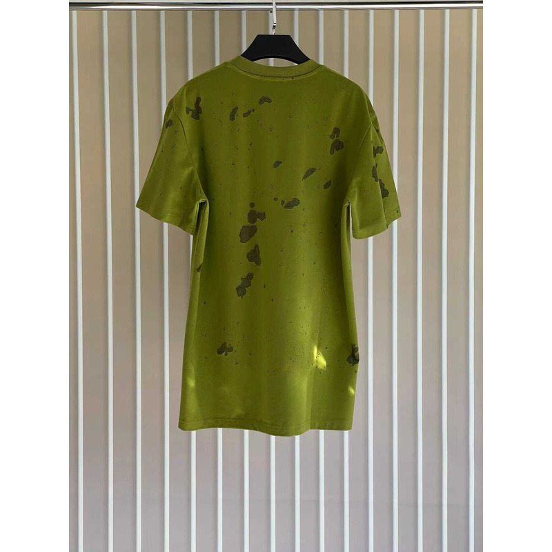 Givenchy Paris Print T-Shirt Dark Green