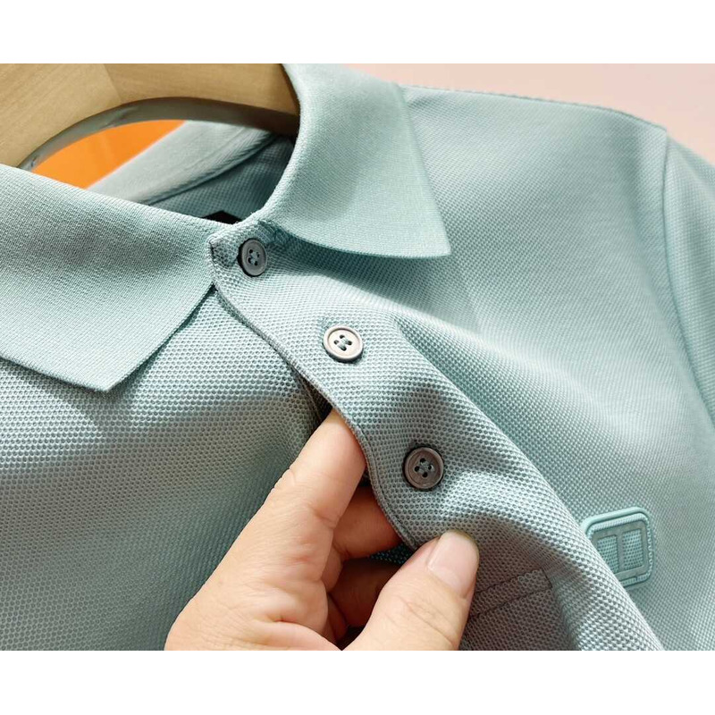 Tom Ford Cotton Polo Shirt Blue