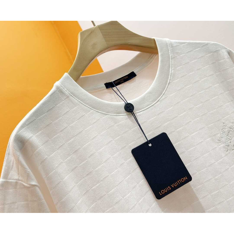 l**is V*t*n t-shirt crewneck white