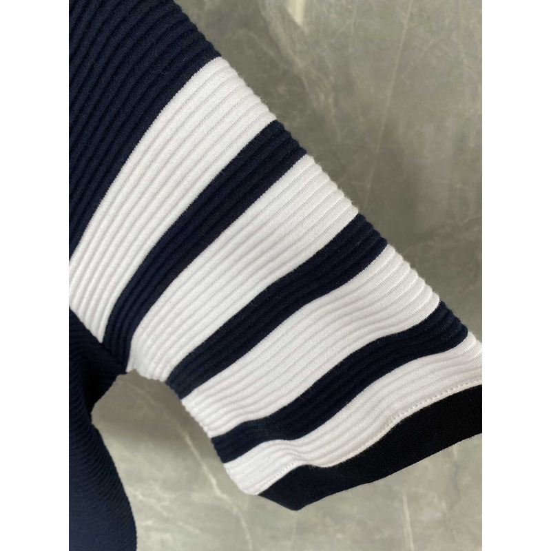 Thom Browne Cotton Polo Shirt Blue