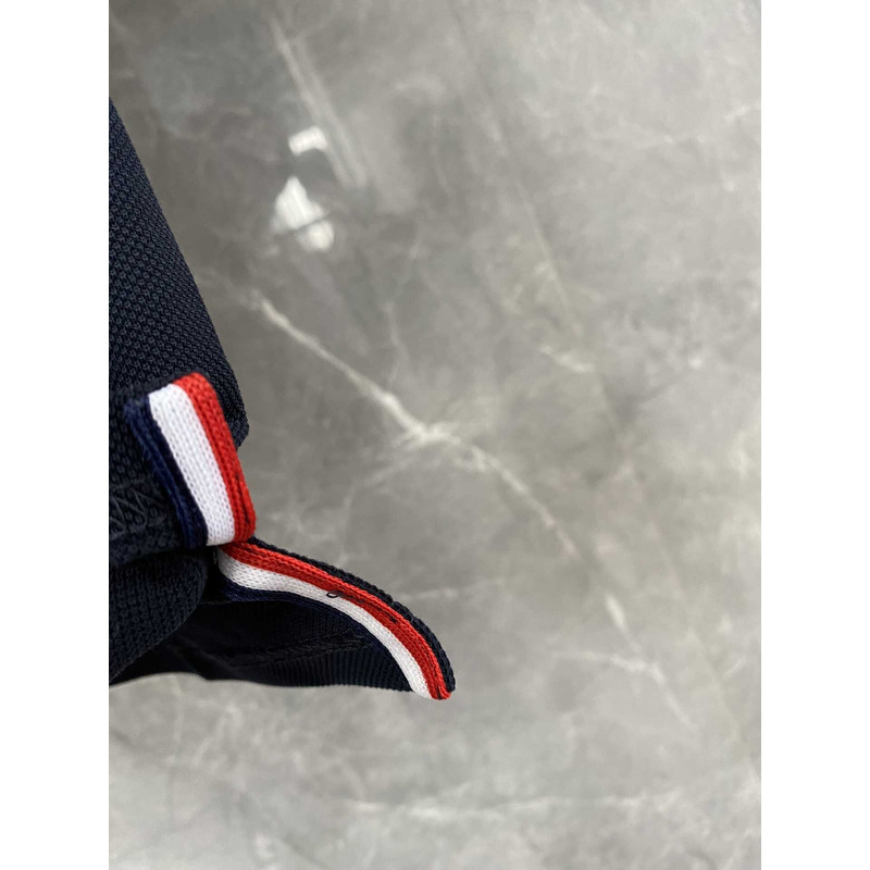 Thom Browne Cotton Polo Shirt Blue