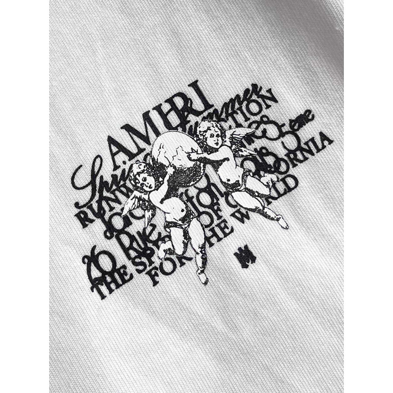 Amiri Cotton T-Shirt White