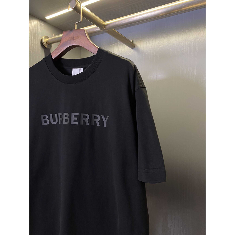 B**rry logo cotton t-shirt black