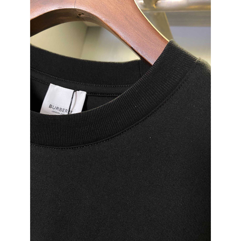 B**rry logo cotton t-shirt black