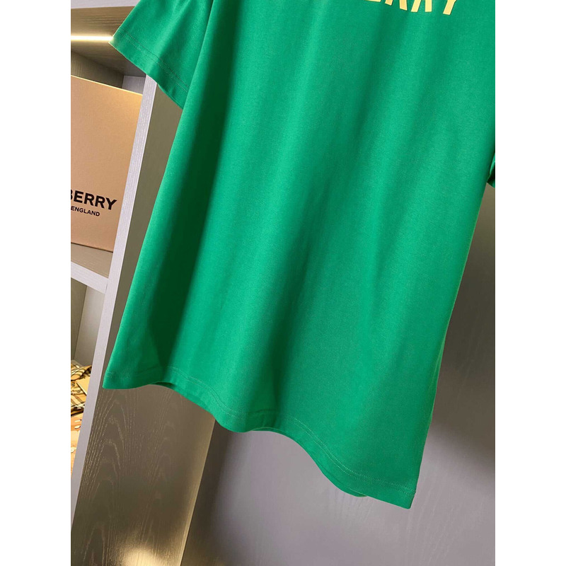 B**rry logo cotton t-shirt green