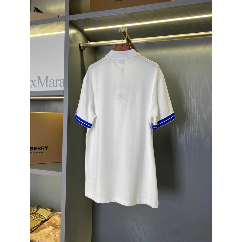 B**rry cotton polo shirt in chalk