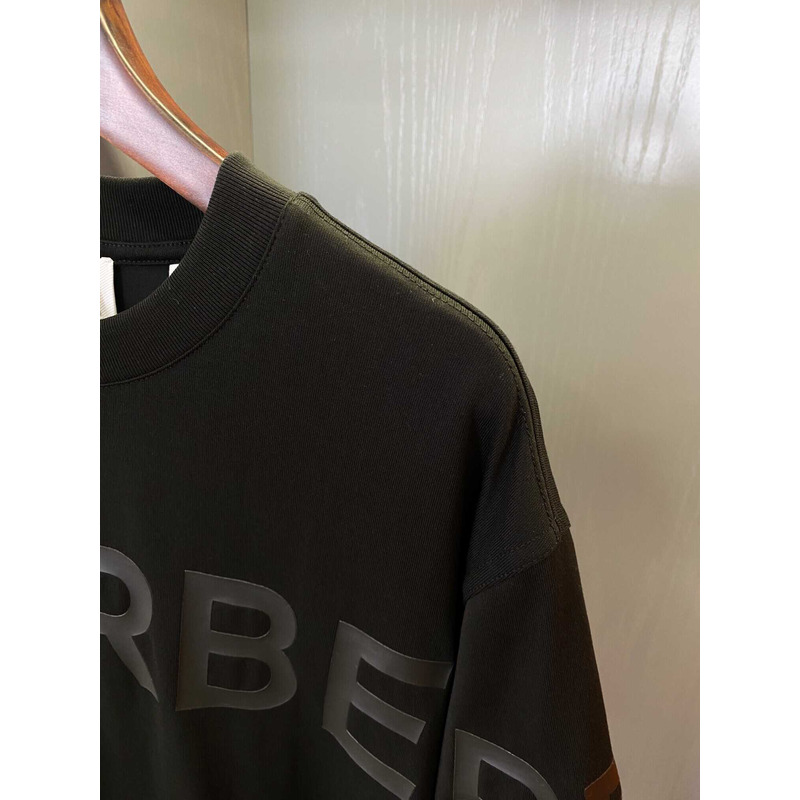 B**rry logo print t-shirt black