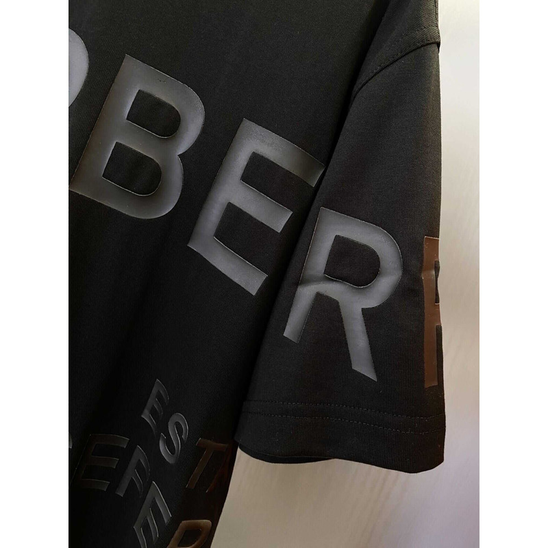B**rry logo print t-shirt black