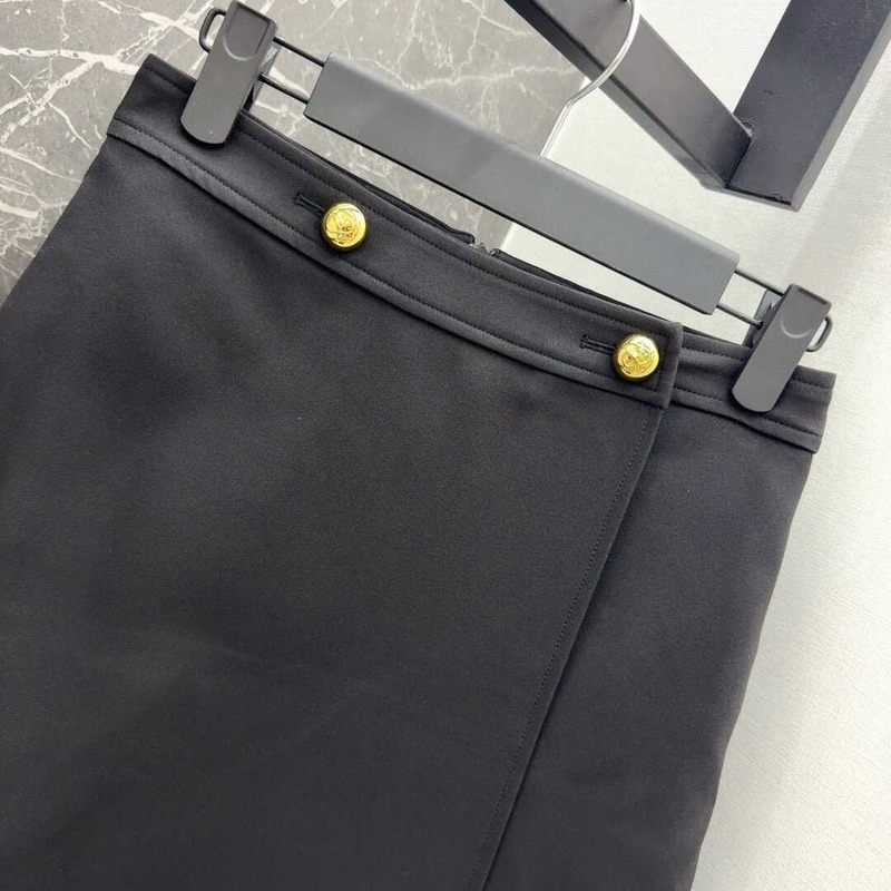 Valentino Cotton Skirt Black