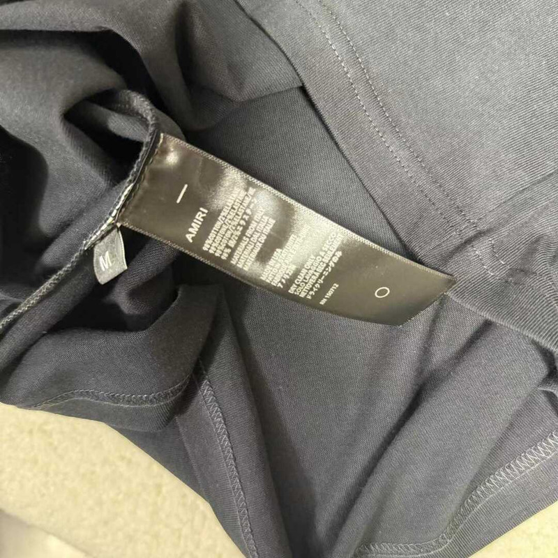 Amiri Track T-Shirt Black