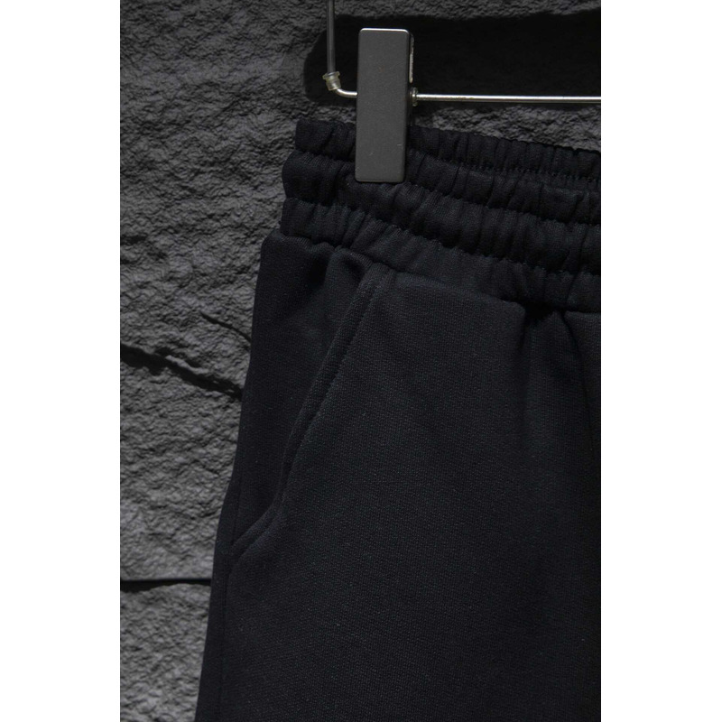 Chrome Heart  Embroidered Cotton Shorts Black