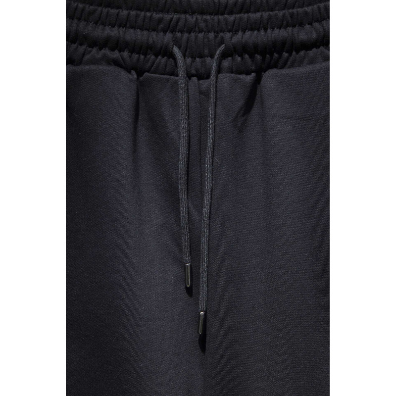 Chrome Heart  Embroidered Cotton Shorts Black