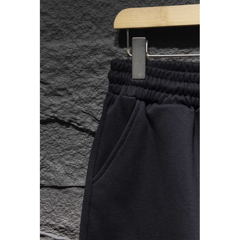 Chrome Heart  Embroidered Cotton Shorts Black