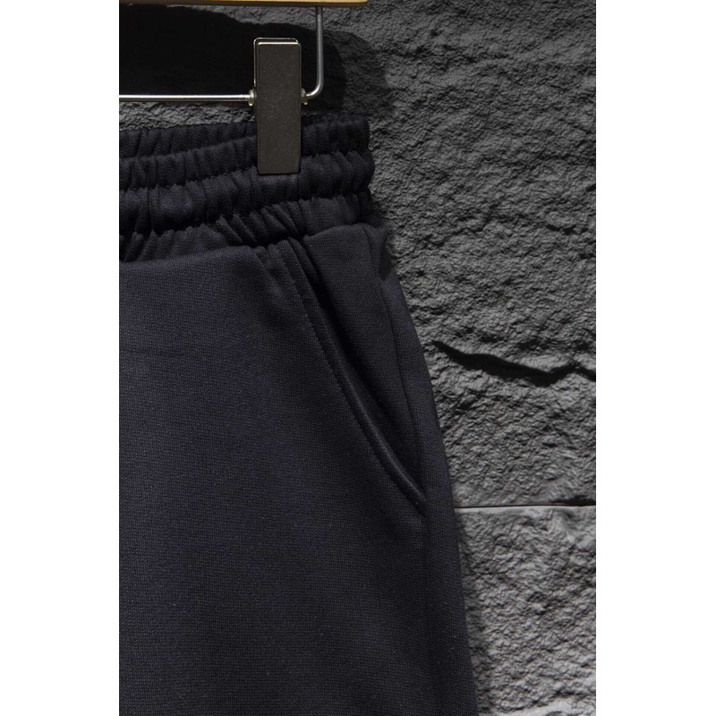 Chrome Heart  Embroidered Cotton Shorts Black