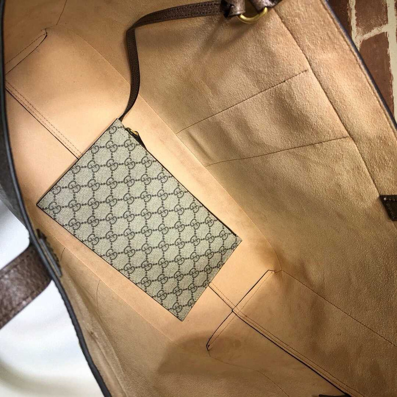 g*u*i ophidia soft gg S*p*e medium tote brown