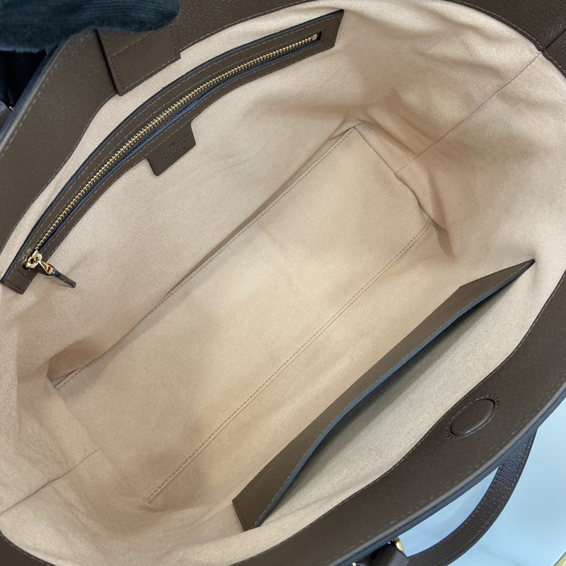 g*u*i S*p*e monogram ophidia tote medium brown