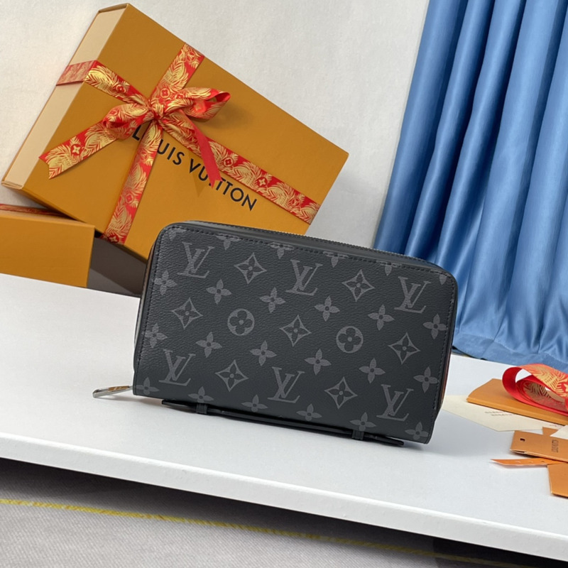 l**is V*t*n zippy xl wallet monogram eclipse black/gray