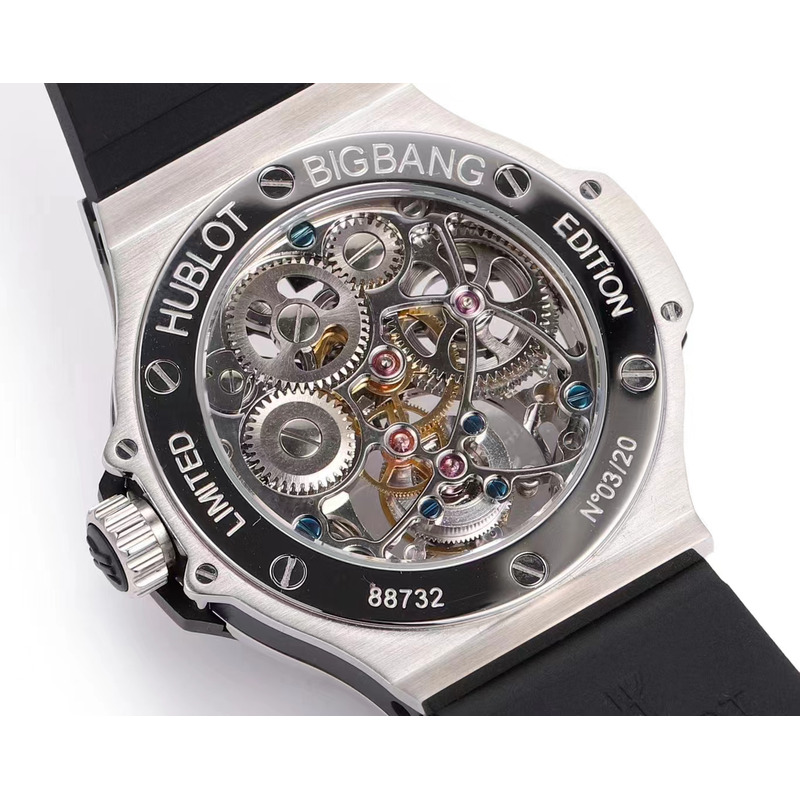 Hublot Big Bang Unico Titanium Rainbow Black&Silver