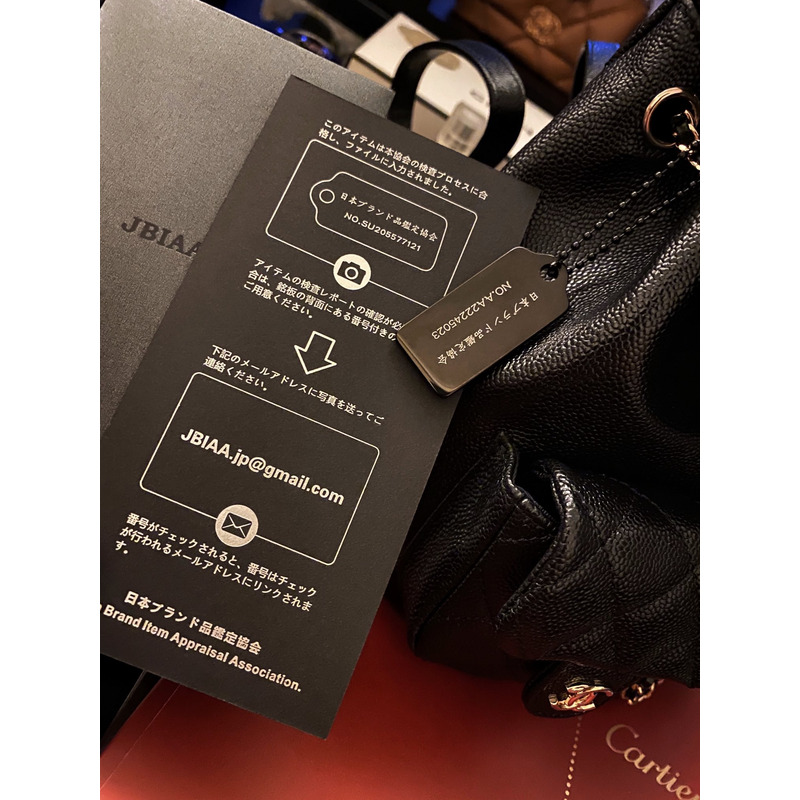 Ch*el caviar quilted & gold-tone metal backpack black