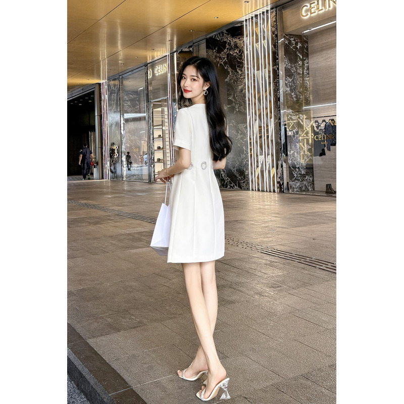 Valentino Elegant Summer Dress White