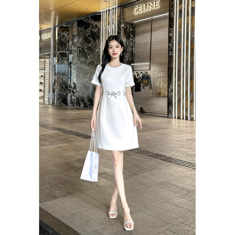 Valentino Elegant Summer Dress White