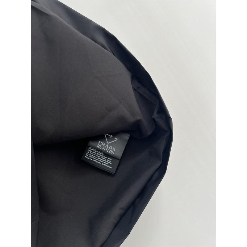 Pra*a re-nylon mini dress black