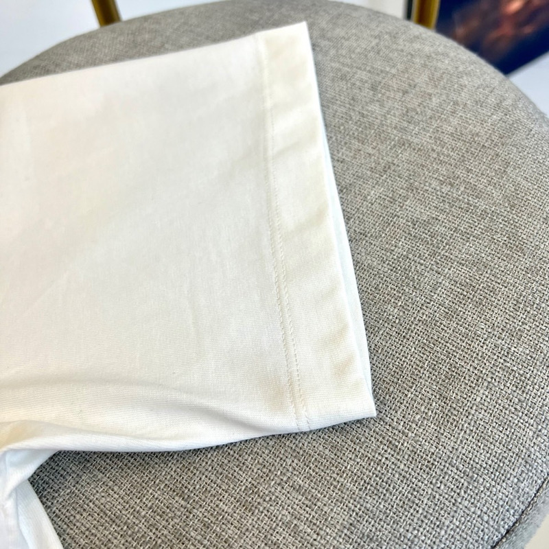 Givenchy Logo Embroidered Cutton T-Shirt White