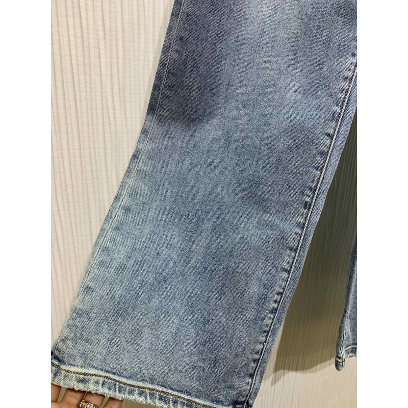 Pra*a  triangle logo jeans blue