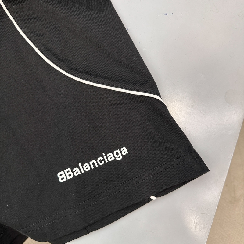 Ba*len*cia*ga cotton jersey t-shirt black