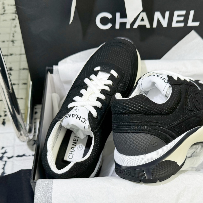 Ch*el runners sneaker black