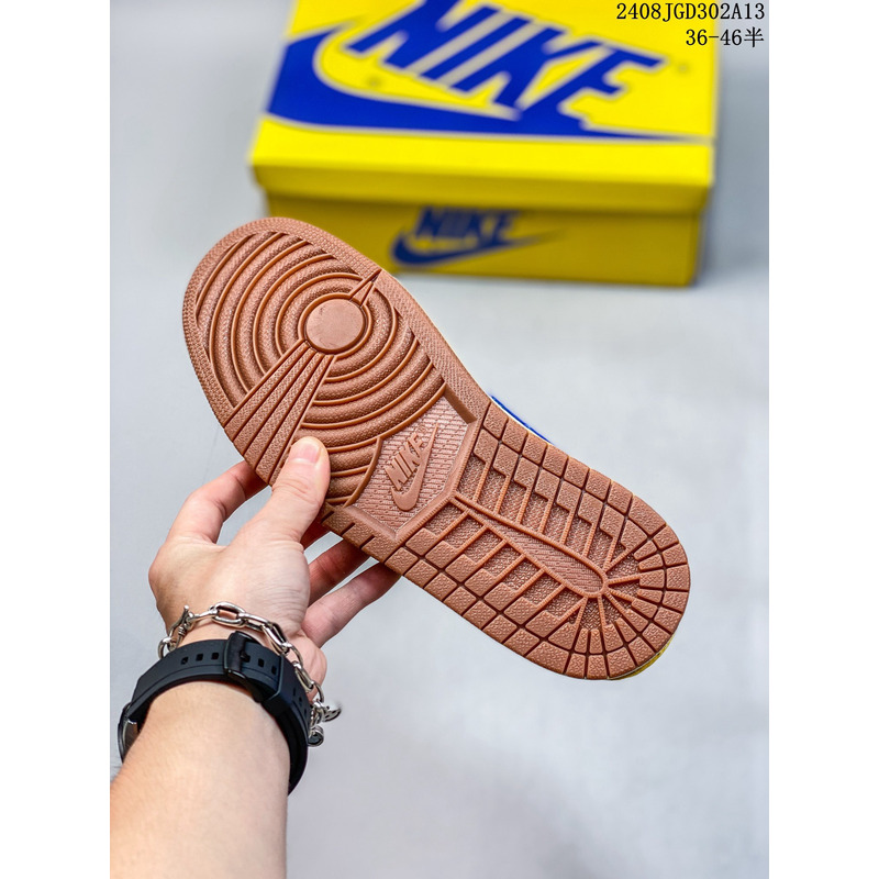 Travis Scott X Air Jordan 1 Low Og Aj1 Yellow Sneaker