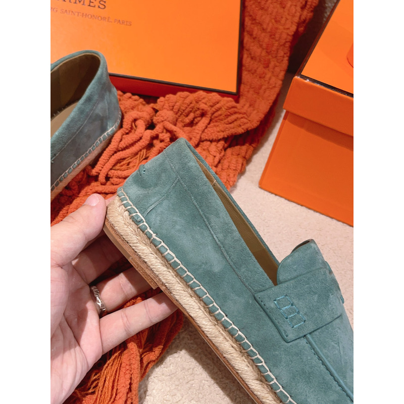 Hermès Trip Espadrille Blue Sable