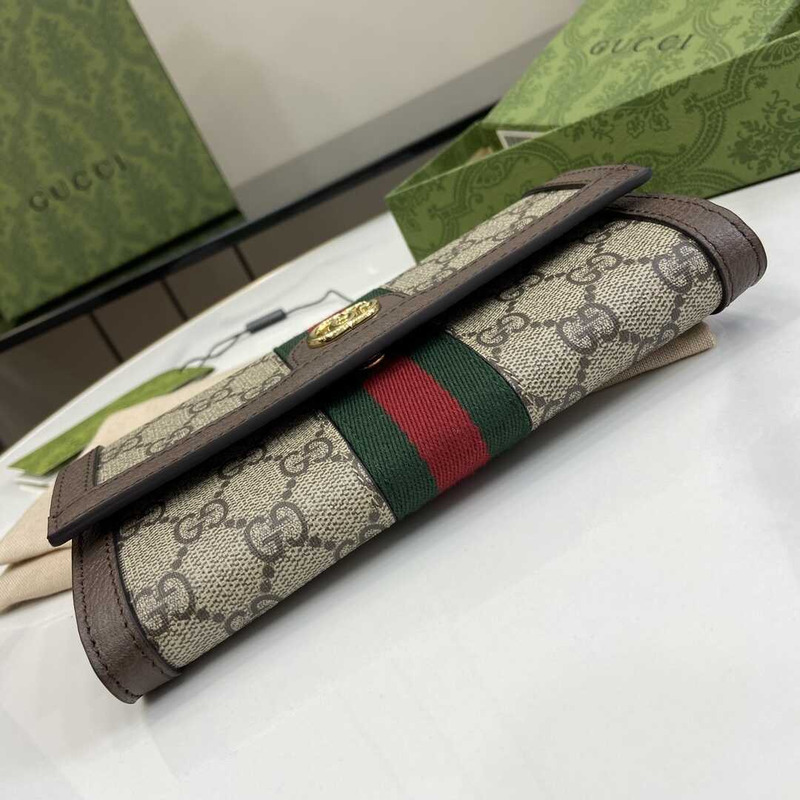 G*u*i ophidia wallet brown