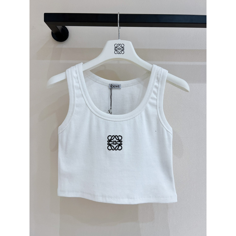 Loewe Cottton Tank Top White