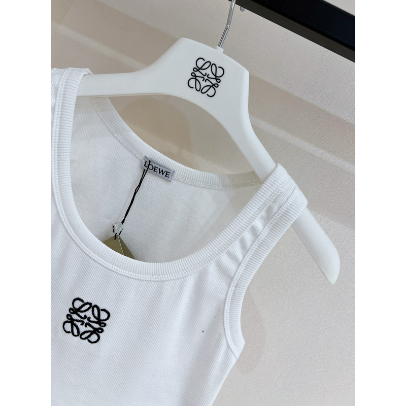 Loewe Cottton Tank Top White