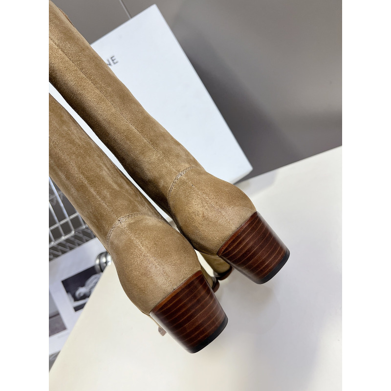 Ce**e suede boot in brown