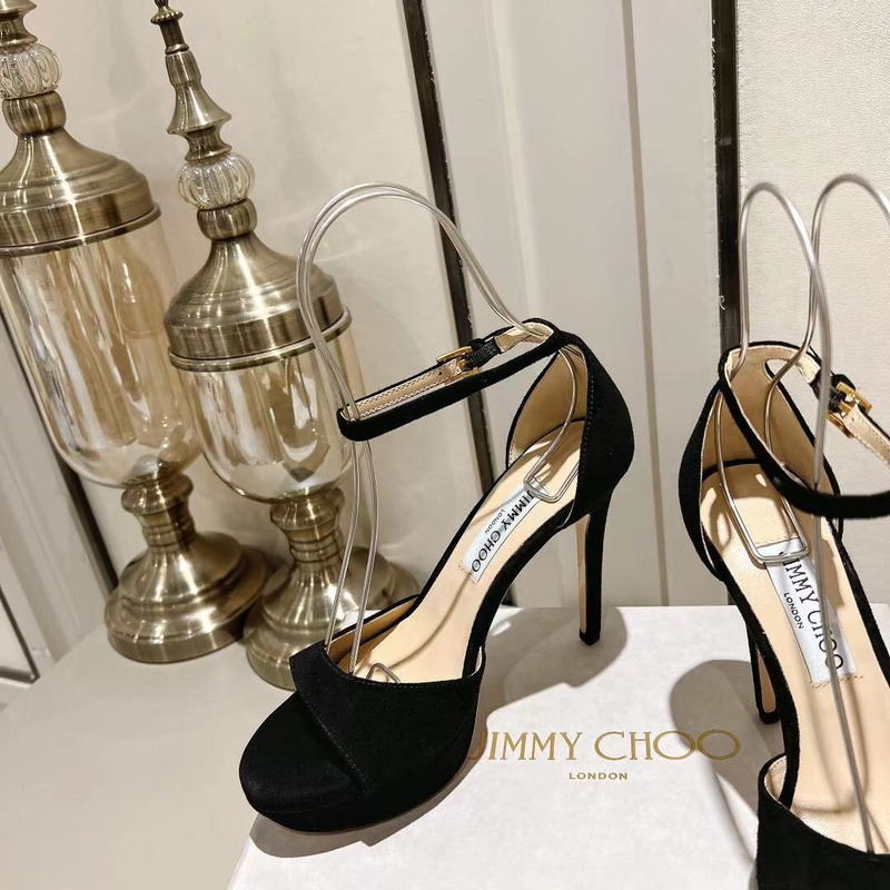 Jimmy Choo Platform Sandals Black