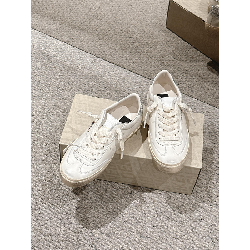 GGDB Soul Star Leather Low Top Sneaker White