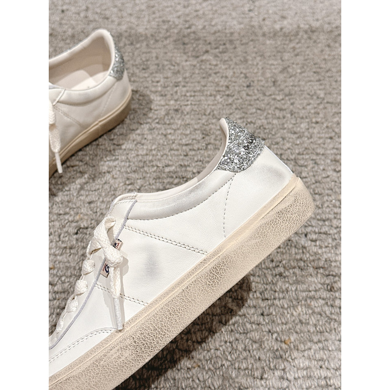 GGDB Soul Star Leather Low Top Sneaker White