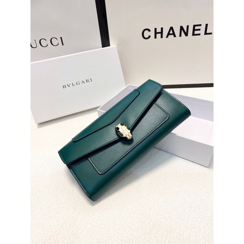 B*l*ai serpenti forever wallets green