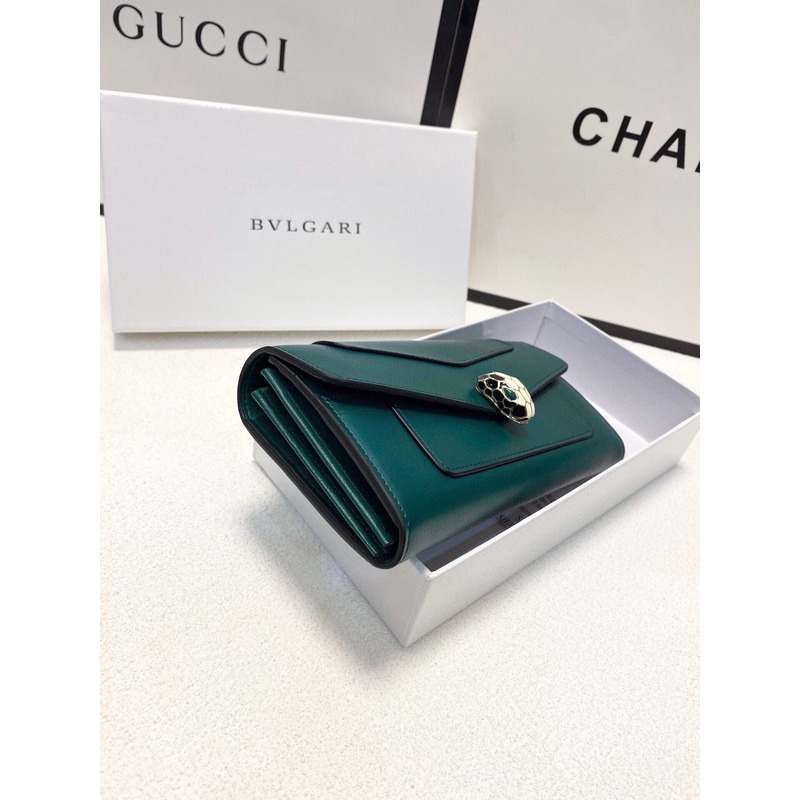 B*l*ai serpenti forever wallets green