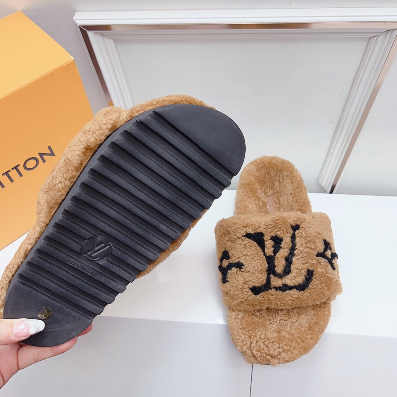 l**is V*t*n paseo flat comfort mules brown