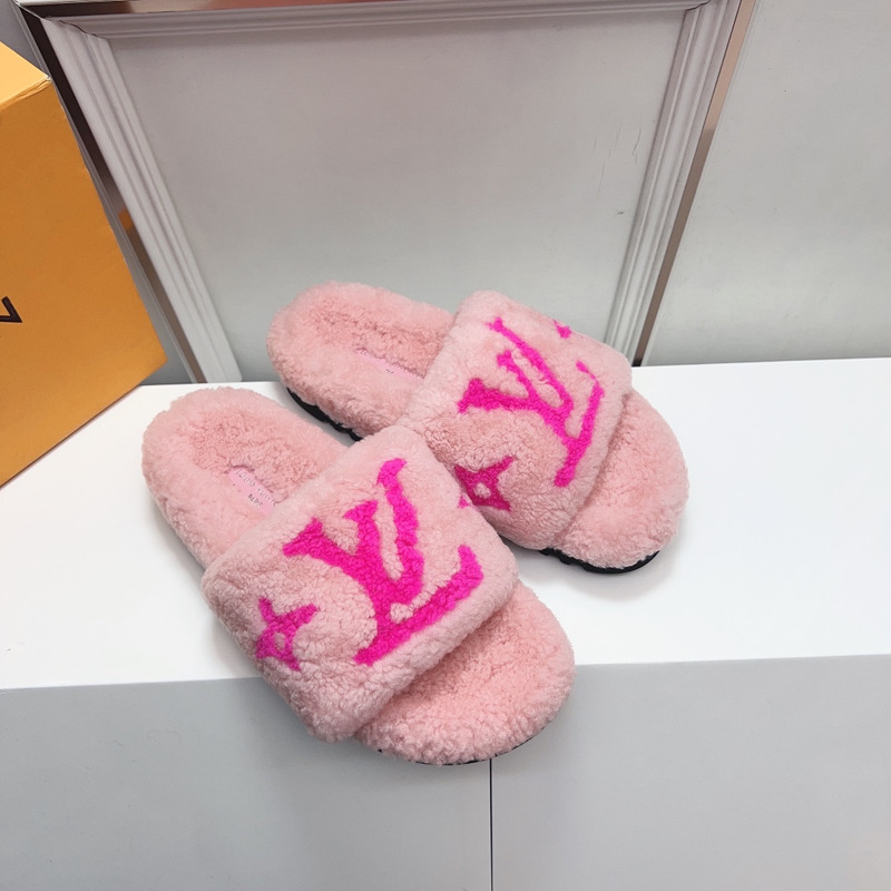 l**is V*t*n paseo flat comfort mules pink
