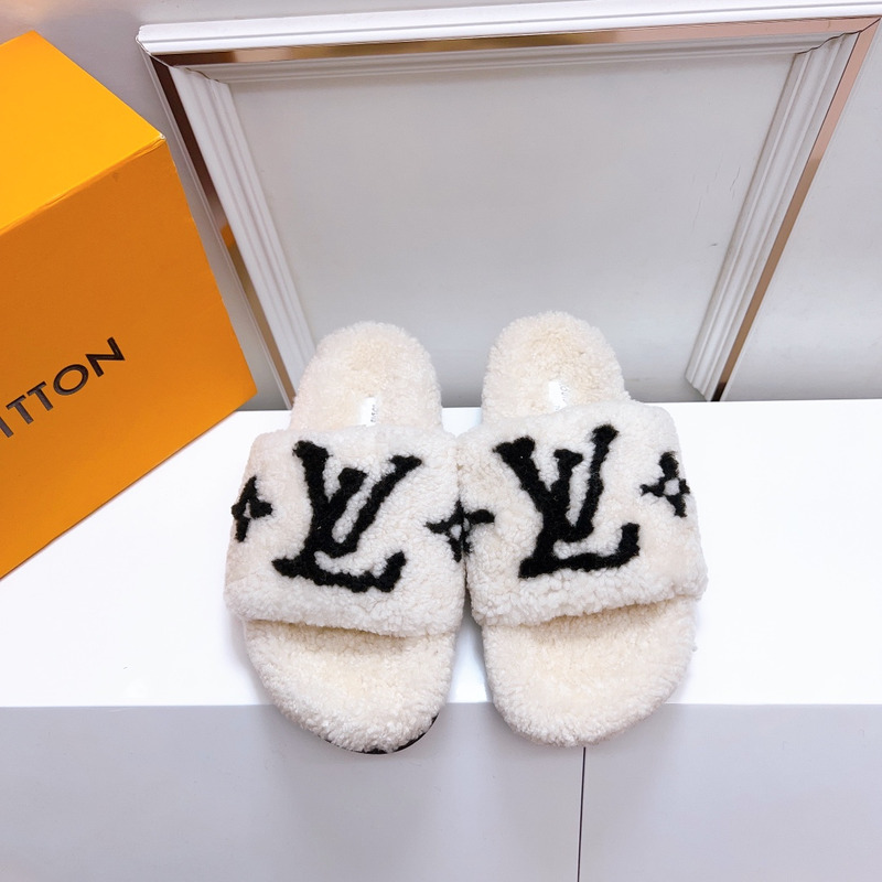 l**is V*t*n paseo flat comfort mules white