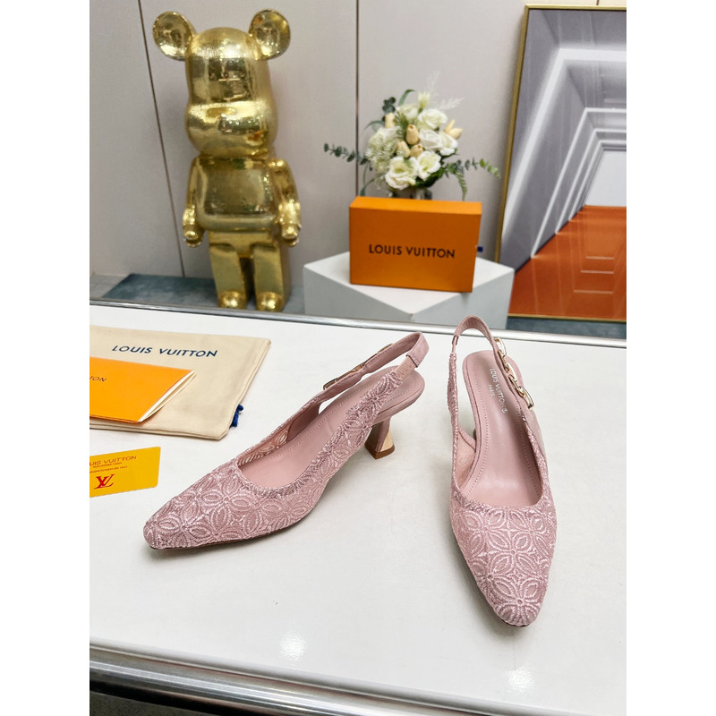 l**is V*t*n slingback pump in pink