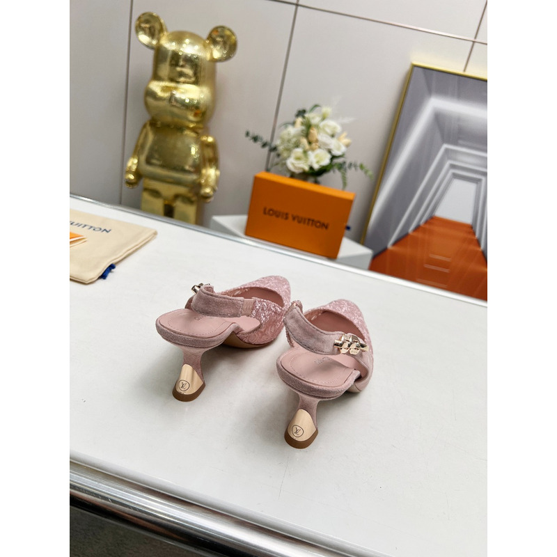 l**is V*t*n slingback pump in pink