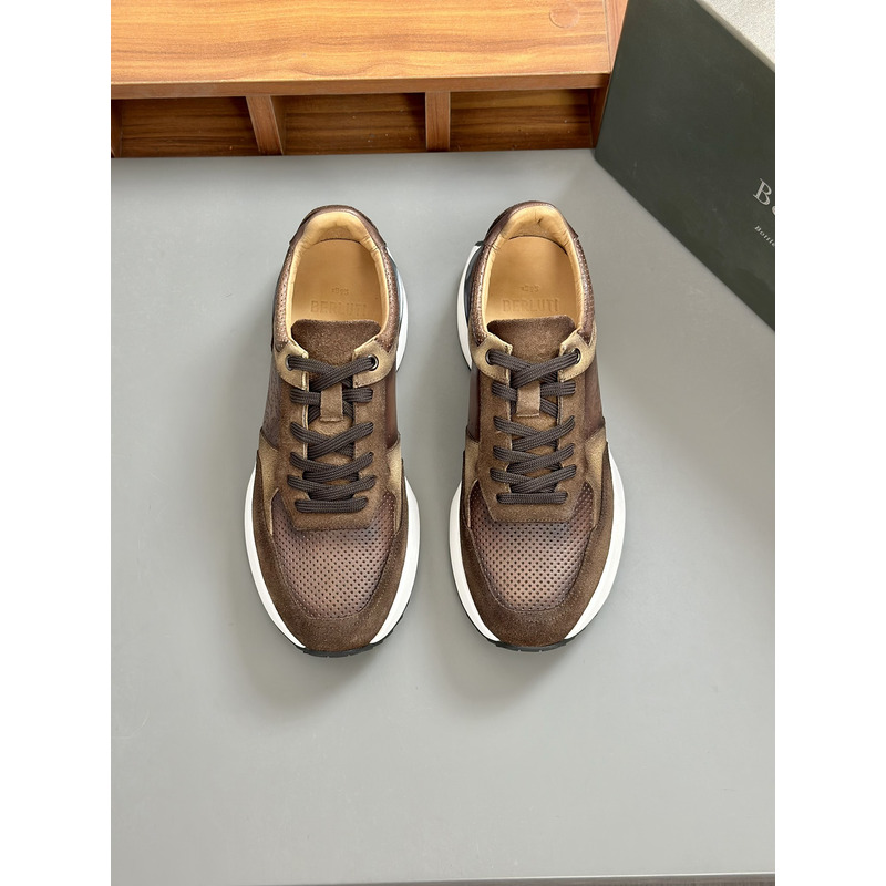 Berluti Astir Athletic Sneaker Brown