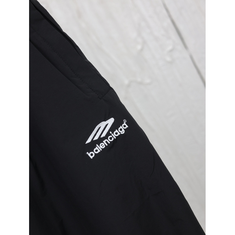Ba*len*cia*ga soccer tracksuit pants in black